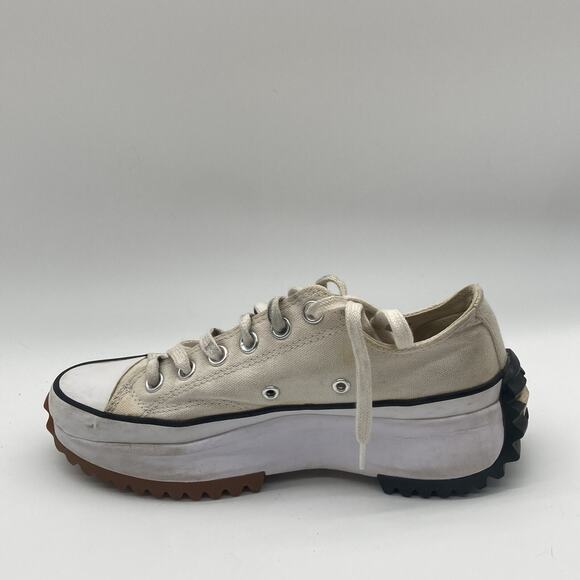 Mens Size 5 Converse Run Star Hike White 168817C Chunky Platform Sneakers - Picture 5 of 9